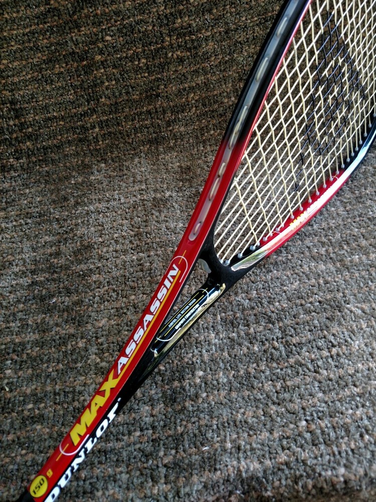 Dunlop Max assassin squash racket