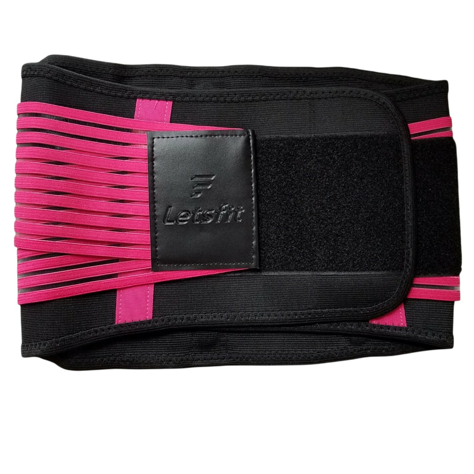 LETSFIT Adjustable Waist Trainer Women Body Shaper Fitness Belt Pink M MEDIUM