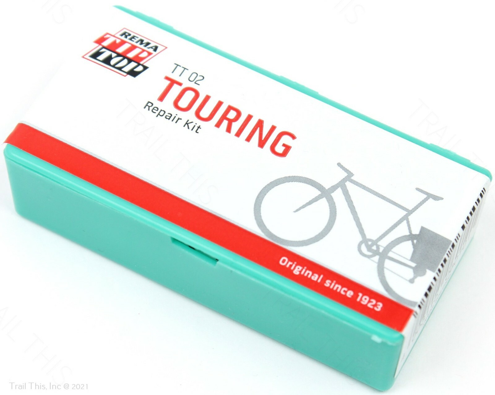 Rema TT02 Touring Bicycle Inner Tube Patch Flat / Puncture Repair Kit Road / MTB