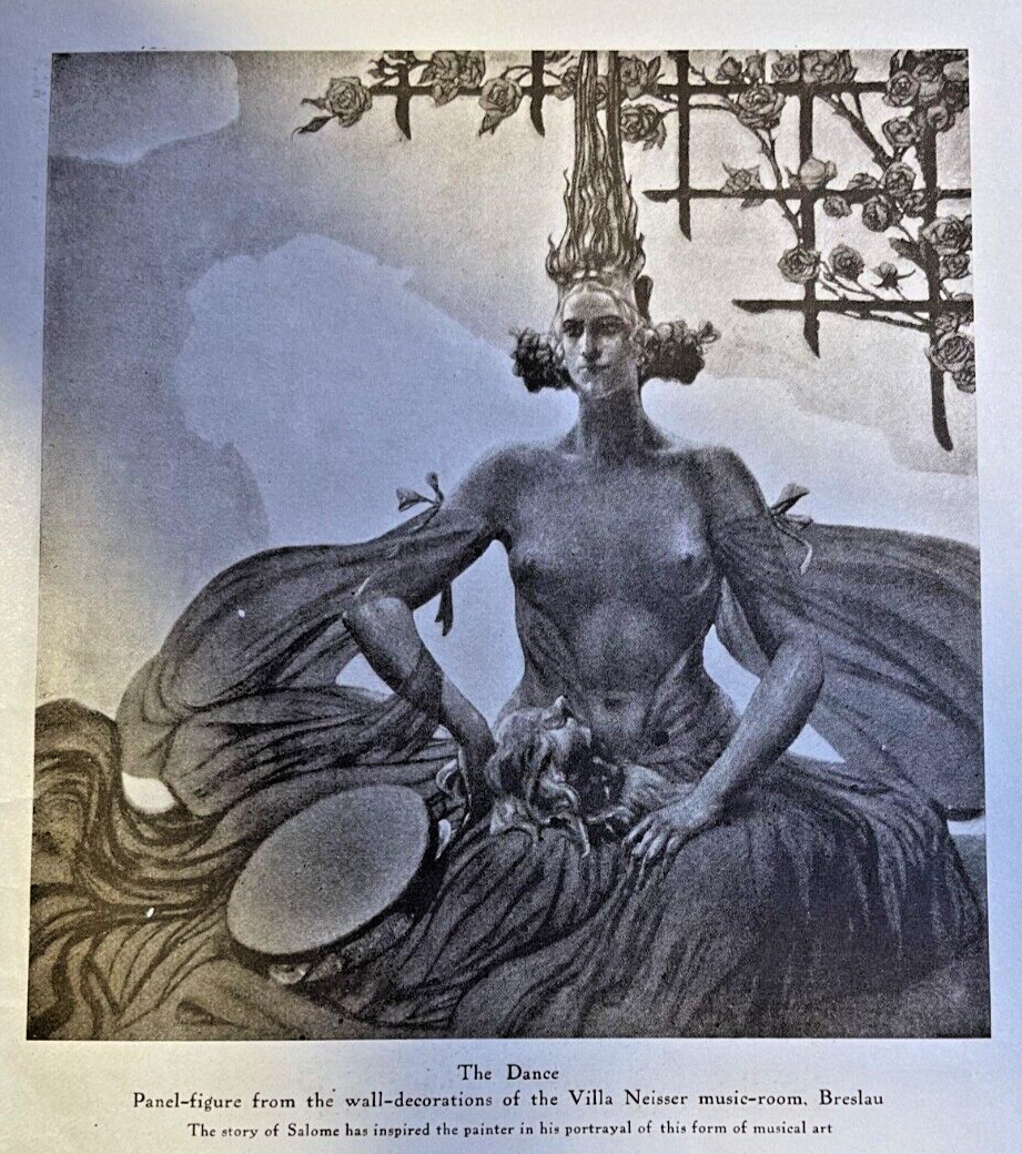 1913 Artist Fritz Erlin illustrated