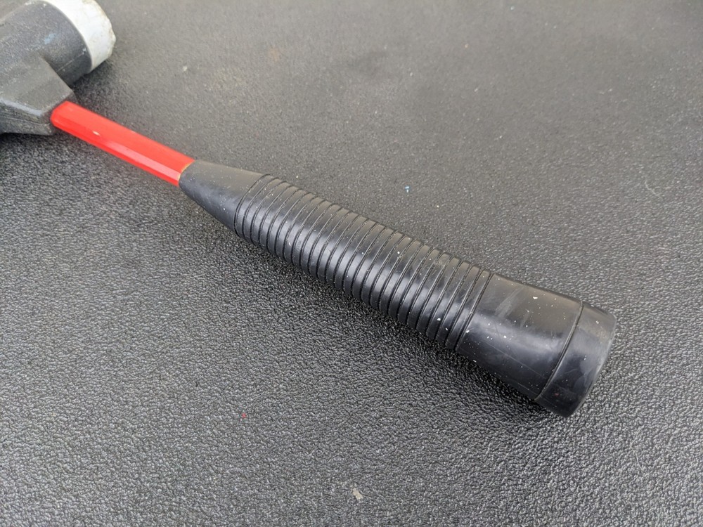 #bl014 Snap-On Tools BH232A Soft Face, Quick Change Hammer. Red Handle