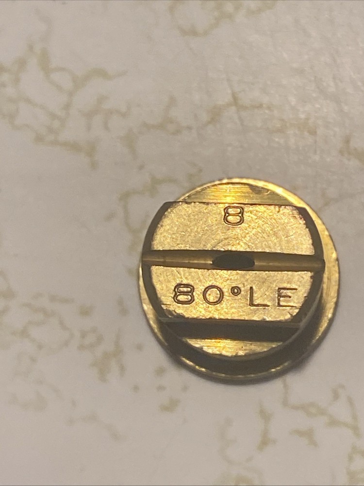 (35) #8 80 Le Brass Spray  Tips