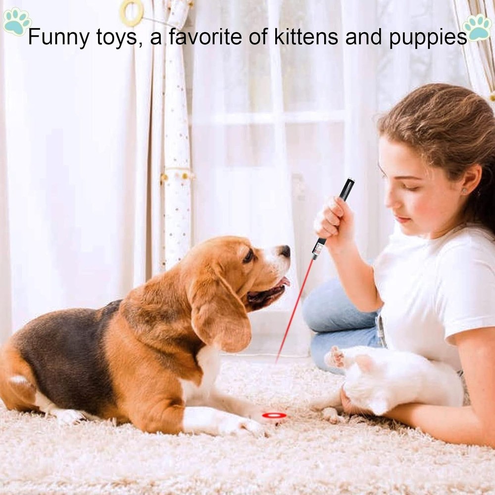High-Quality Laser Pointer Set for Cats & Dogs - Essential Indoor Training Tools