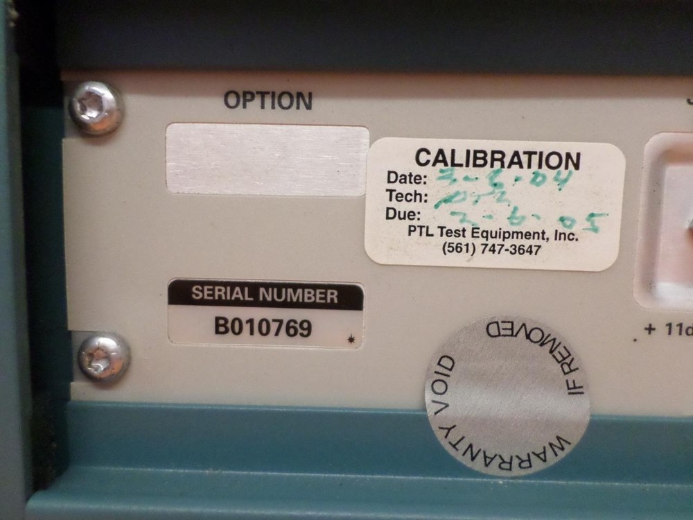 Tektronix 2707 External Tracking Generator 100kHz - 1.8GHz