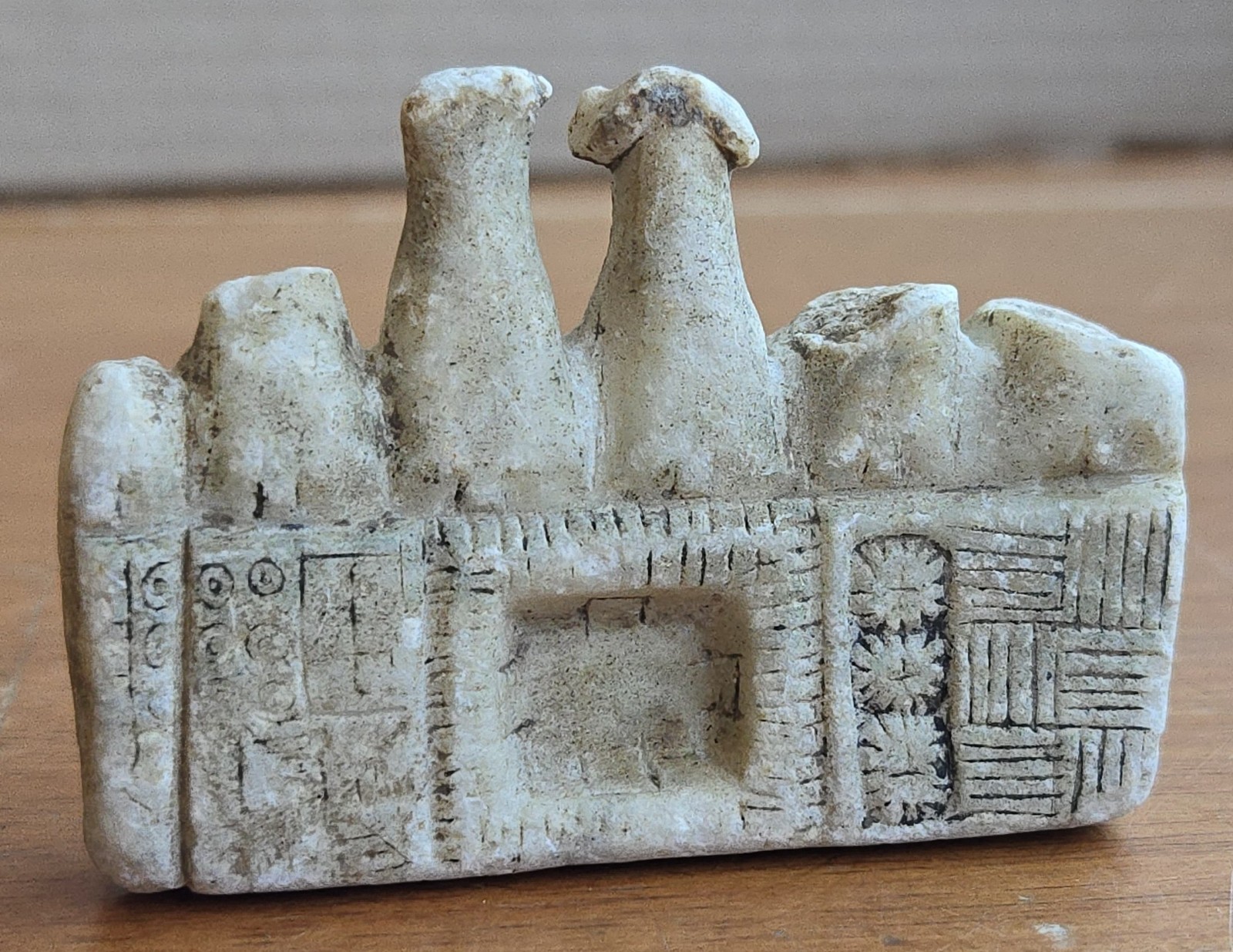 Antique Andean Carved Stone Illa Talisman Amulet Pre-Columbian Peru Andes