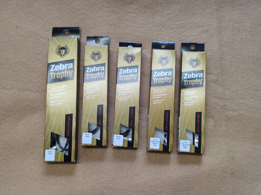 Zebra Trophy String/Cable/Yoke Set