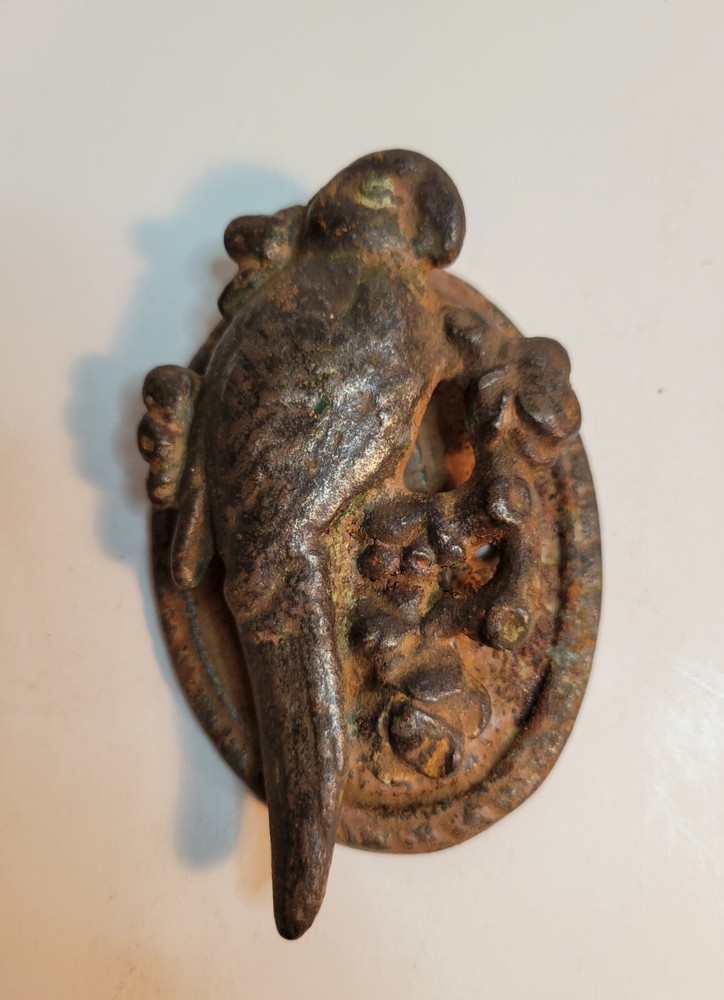 Cast Iron Door Knocker Parrot