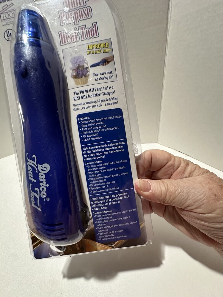 New Darice Crafters Multipurpose Heat Tool Crafters Embossing Curing Shrinking