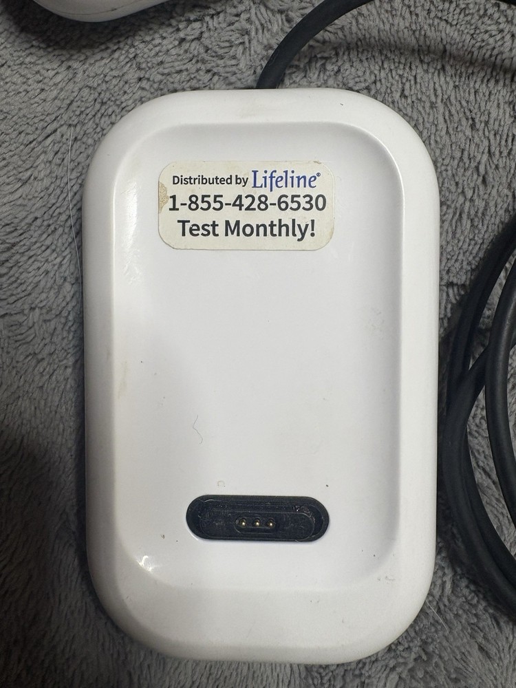 Lifeline Monitored Alert System Wireless Panic Button Pendants Base Station