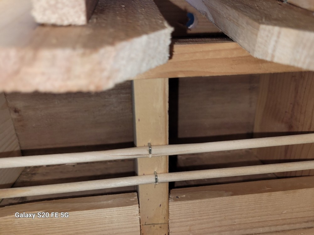 Sparrow Nesting Box with 4 compartments