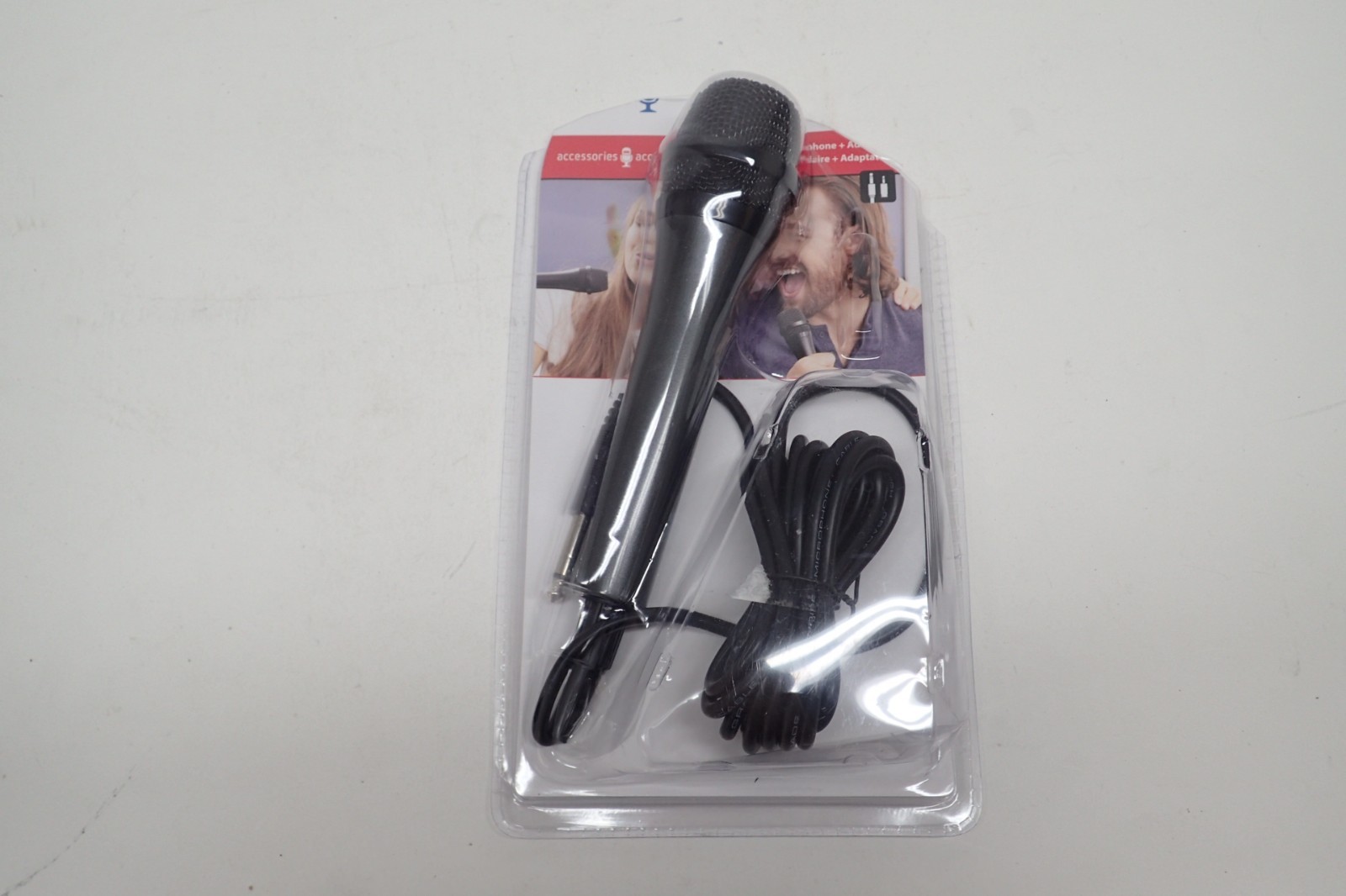 Singing Machine Wired Microphone for Karaoke Unidirectional Dynamic Vocal Mic
