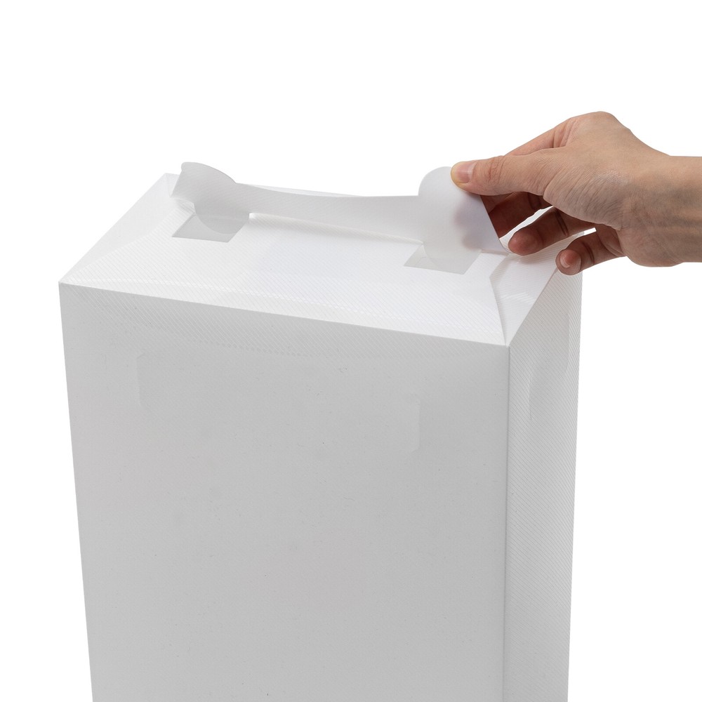 20pc Large Plastic Shoe Storage Boxes Drawer Stackable Foldable Organiser Clear