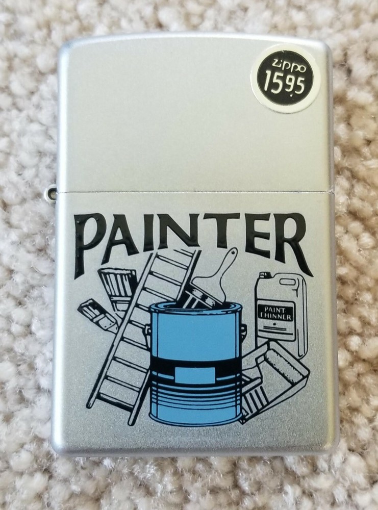ZIPPO PAINTER Retired 2001 LIGHTER