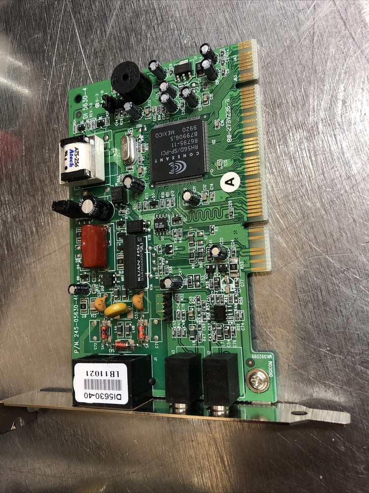 PCI 2003 Creative Labs Modem Blaster V.92 Internal Modem Card