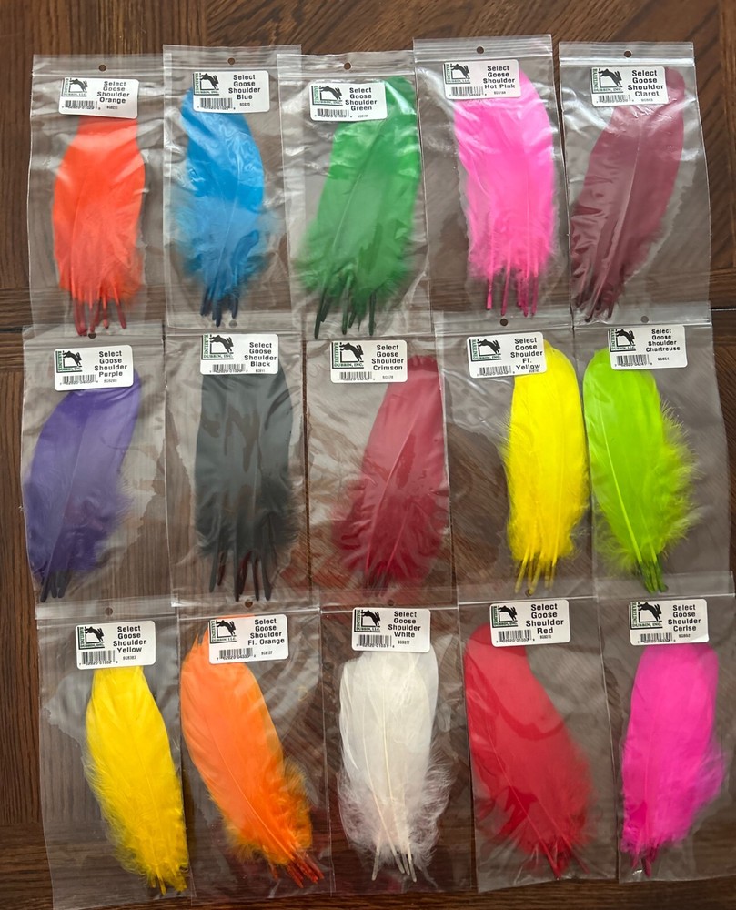 Select Goose Shoulder Feathers - Hareline