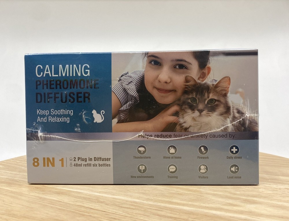 Cat Calming Diffuser 8 in 1 Multicat Pheromone Diffuser Pheromones to Calm