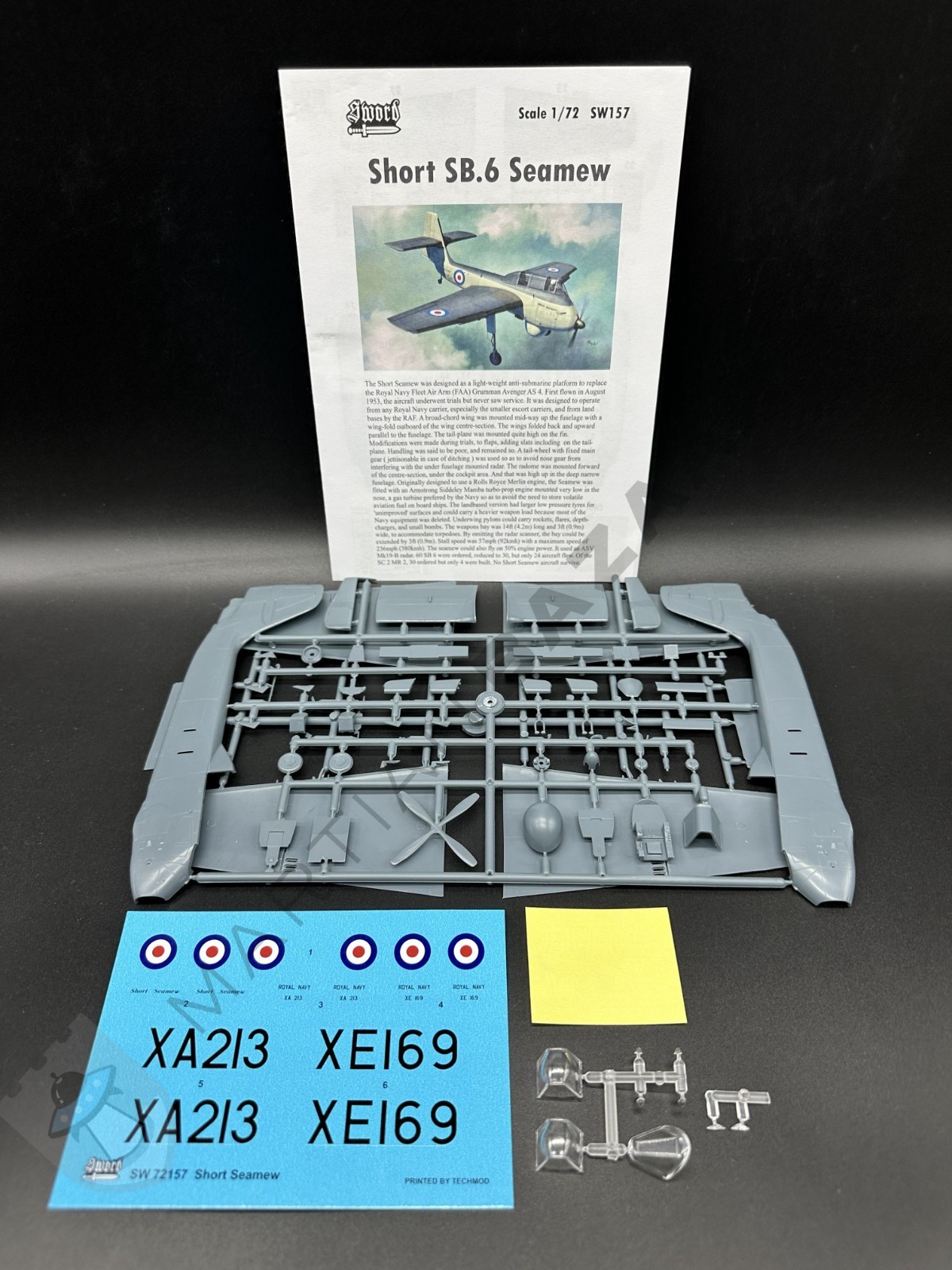 Sword 1/72 SW72157 Short SB.6 Seamew (ships to USA) -New 2026!