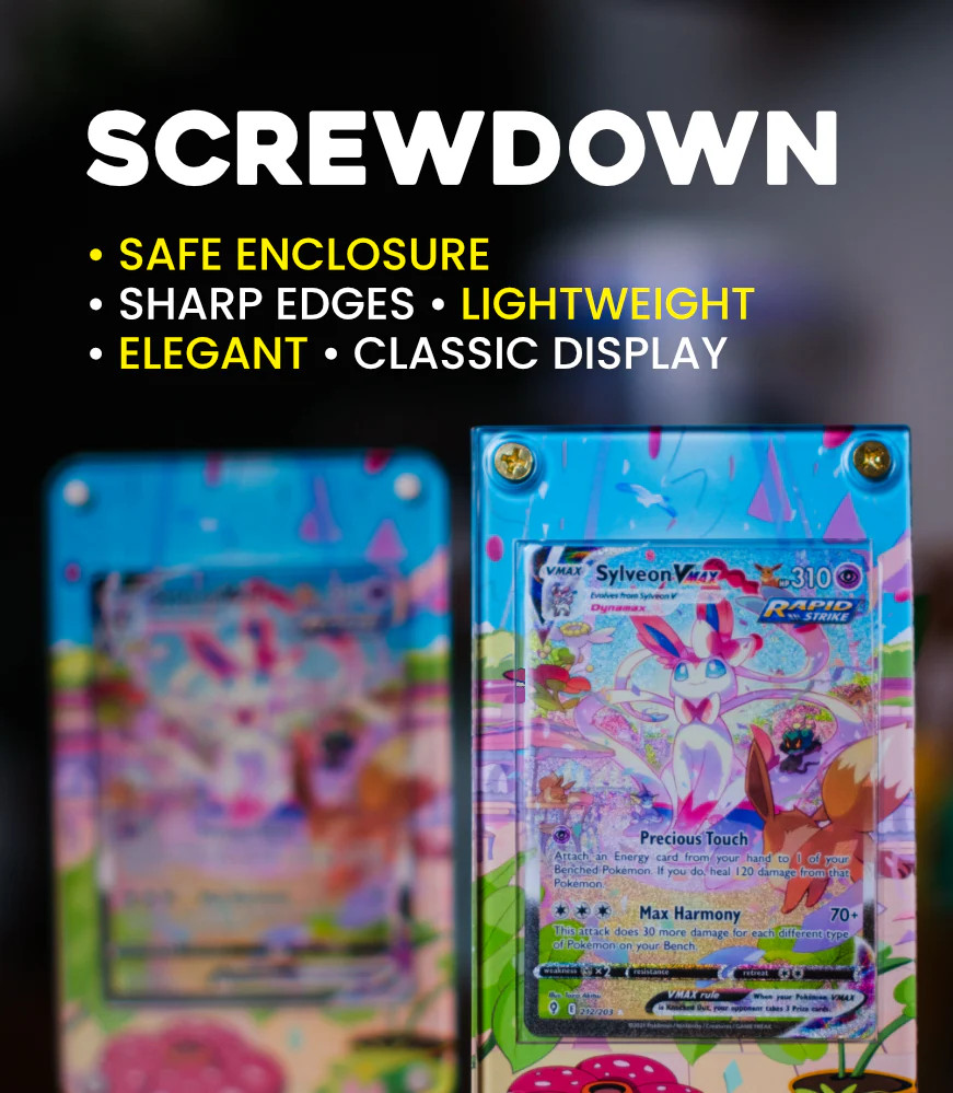 Zekrom ex SAR | Extended Art Display Case for Pokemon Card