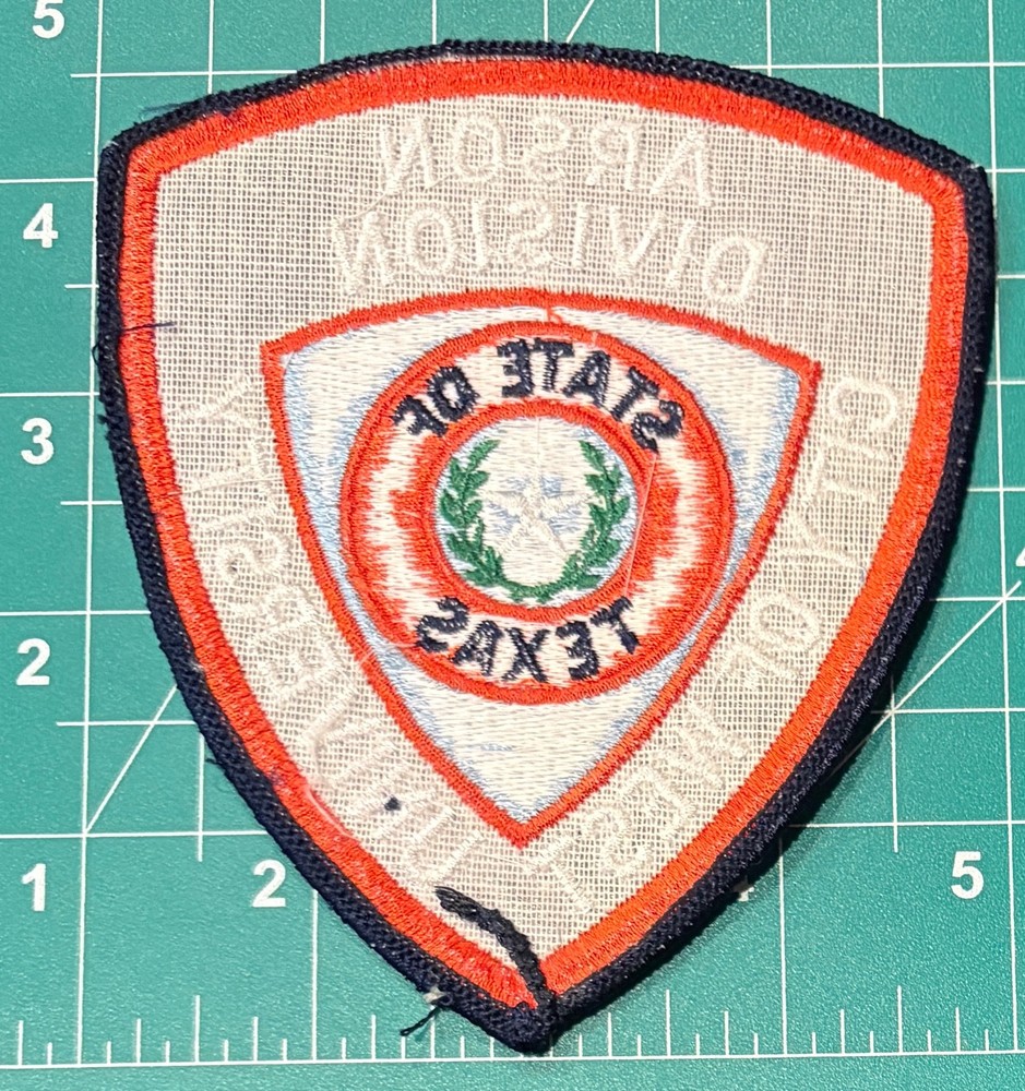 Obsolete West Texas TX University Fire Arson Patch