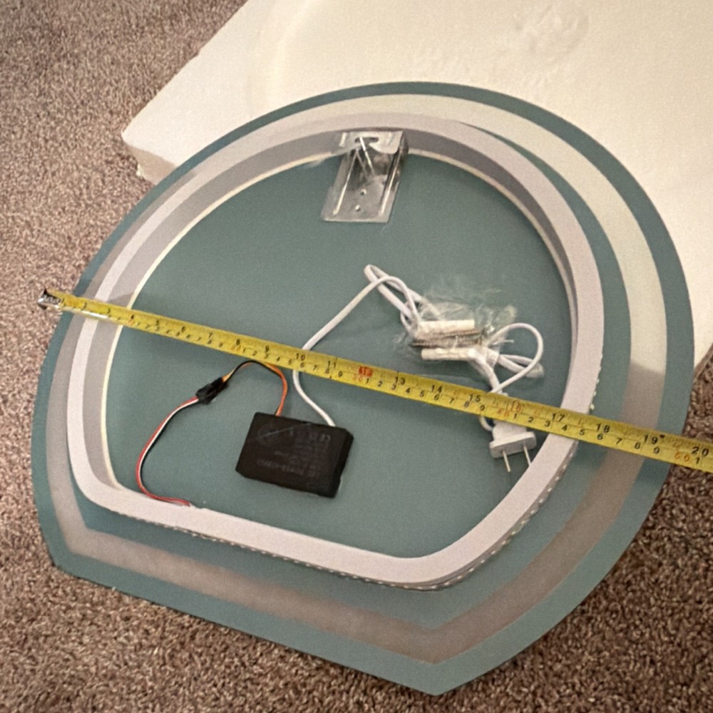 Oval LED Wall Mounted Mirror