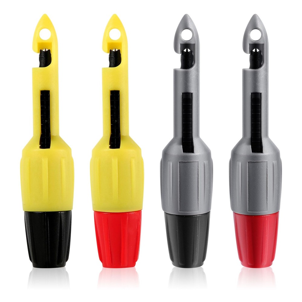 4 PCS Wire Piercing Probe Kit 0.08 And 0.16 Inch Insulation Puncture Tool