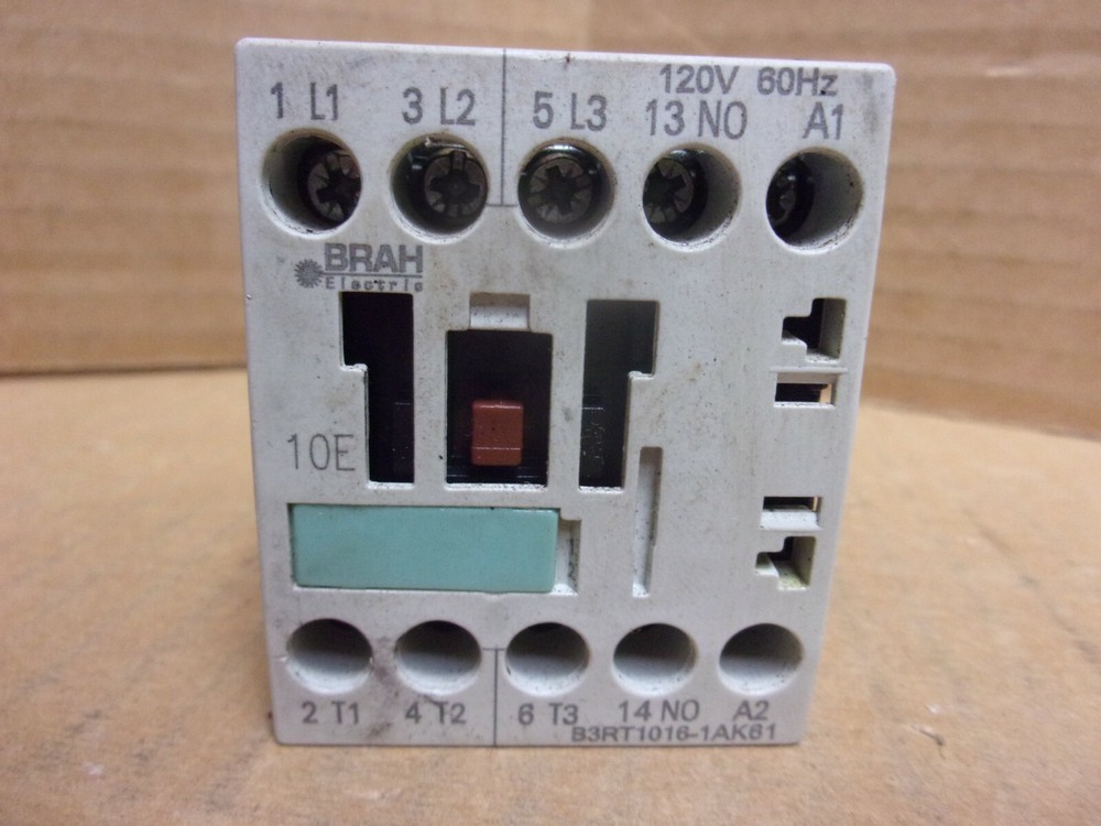 Siemens B3RT1016-1AK61 Contactor, used