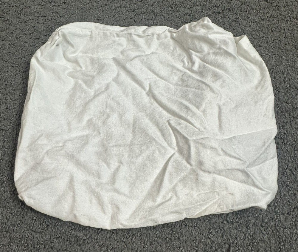 White Pillowcase 13.5” x 11”