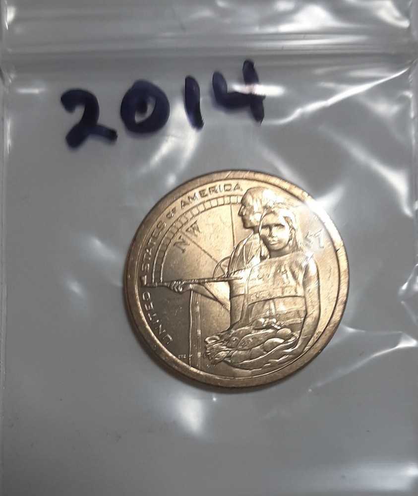 2014-P Sacagawea Dollar