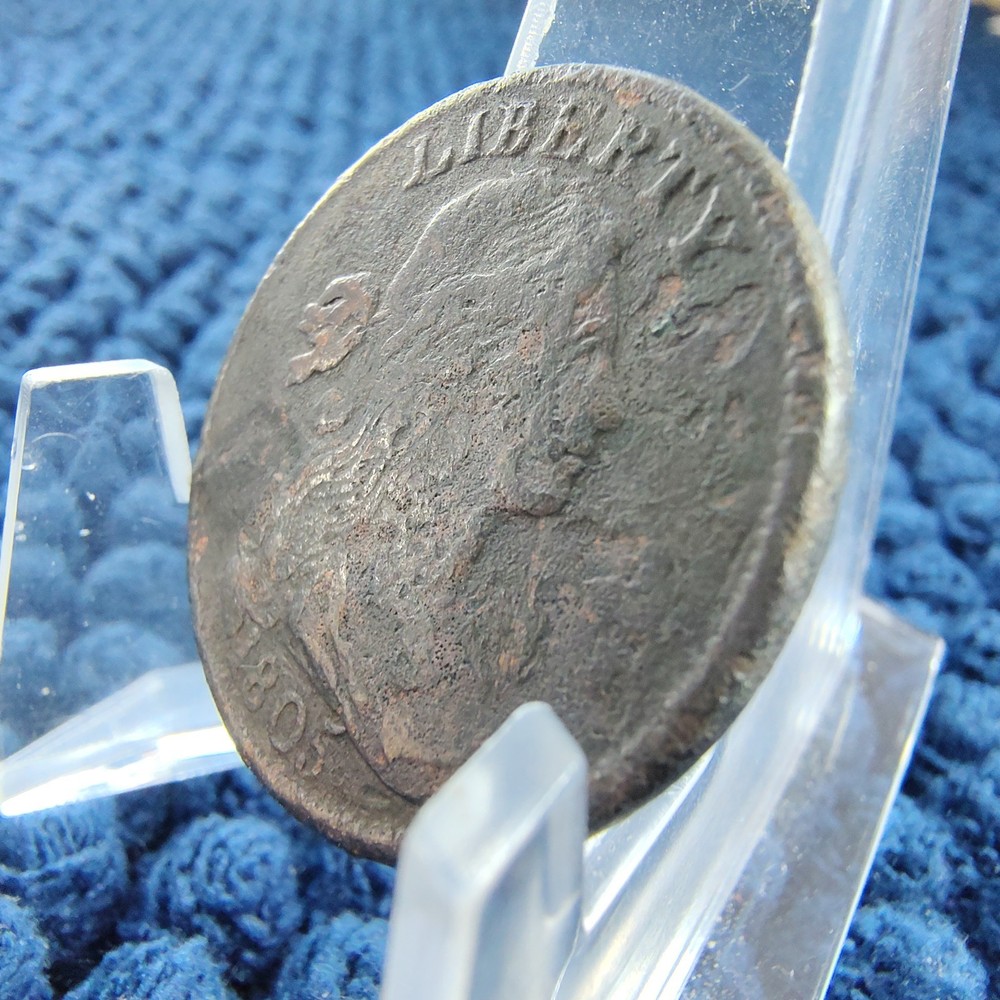 1805 Draped Bust Large Cent - Philadelphia Mint - VG+ Details - Surface Issues