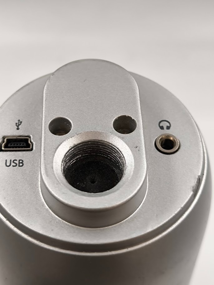 Blue Yeti Microphone Used Working Silver