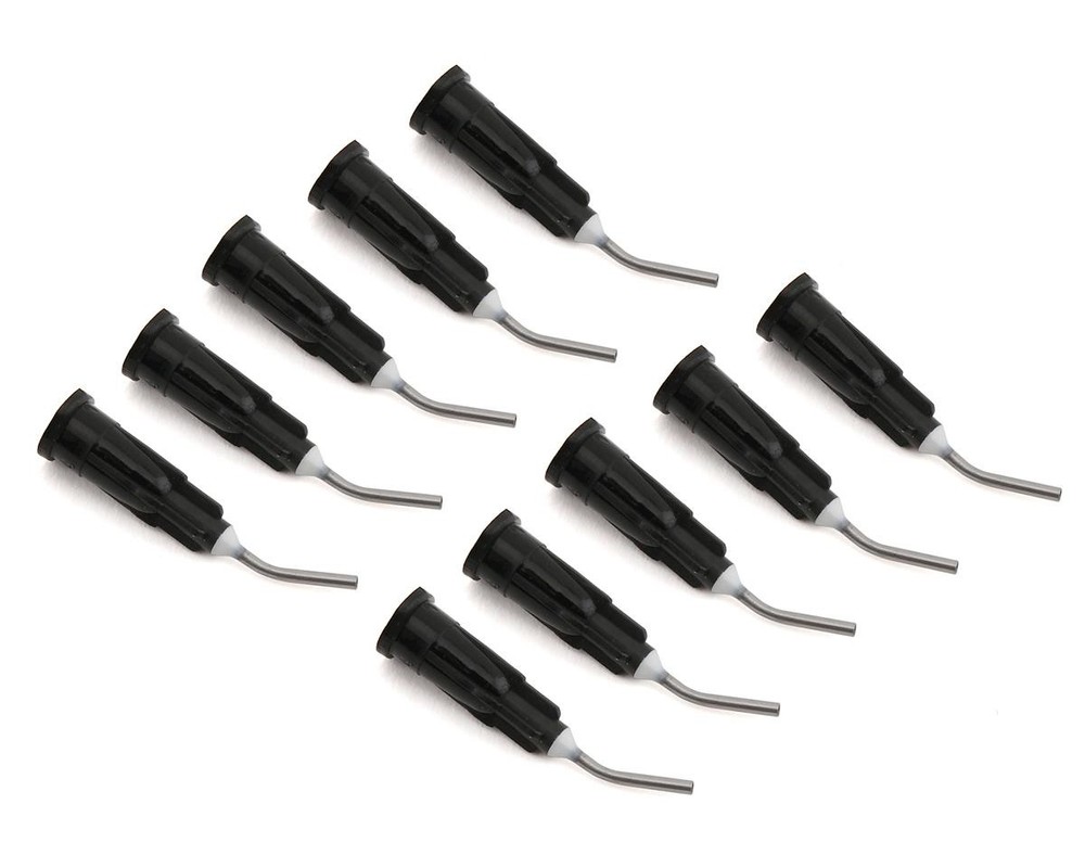 Ruddog Medium CA Glue Curved Tips (10) [RDGRP-0287]