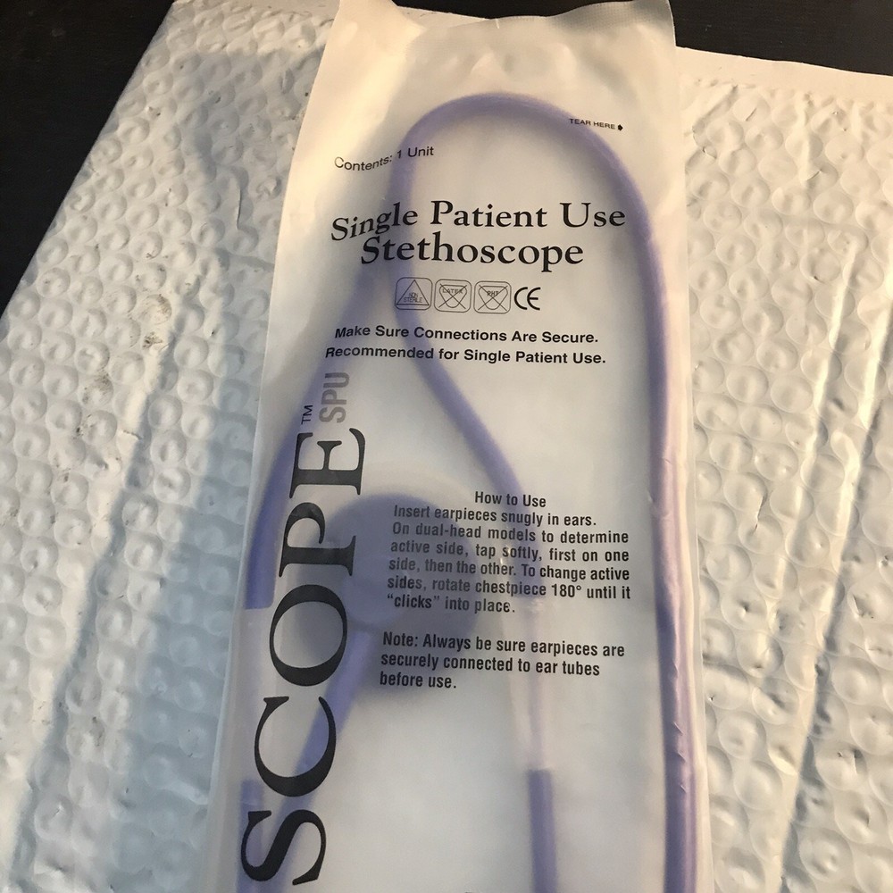 ADC Proscope 665 Single Patient Use Stethoscope Royal Blue 3 Pack