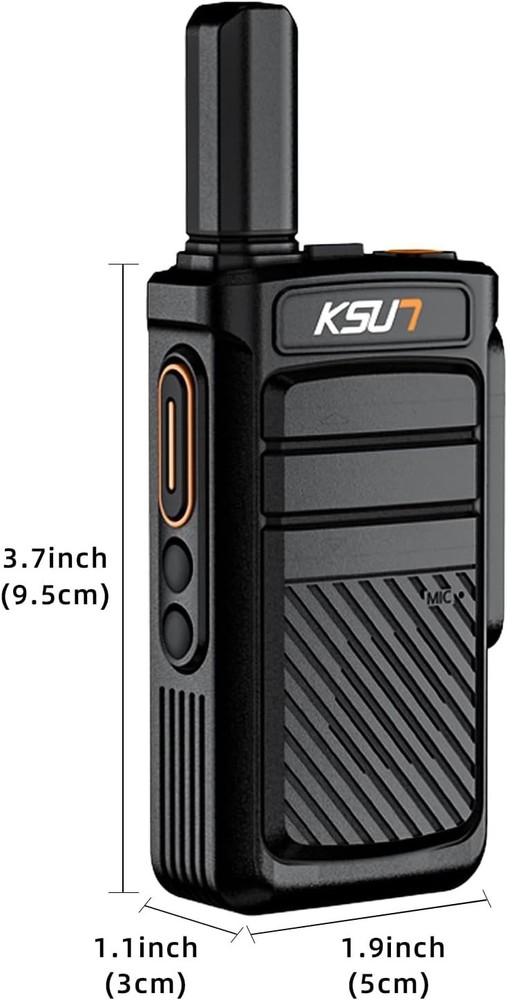 Wireless Intercom System Home Walkie Talkie Long Range Rechargeable Battery