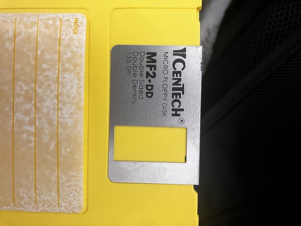 Commodore Amiga random 50 Disk Lot - 3.5" DS/DD. Includes Disk Caddy/Box