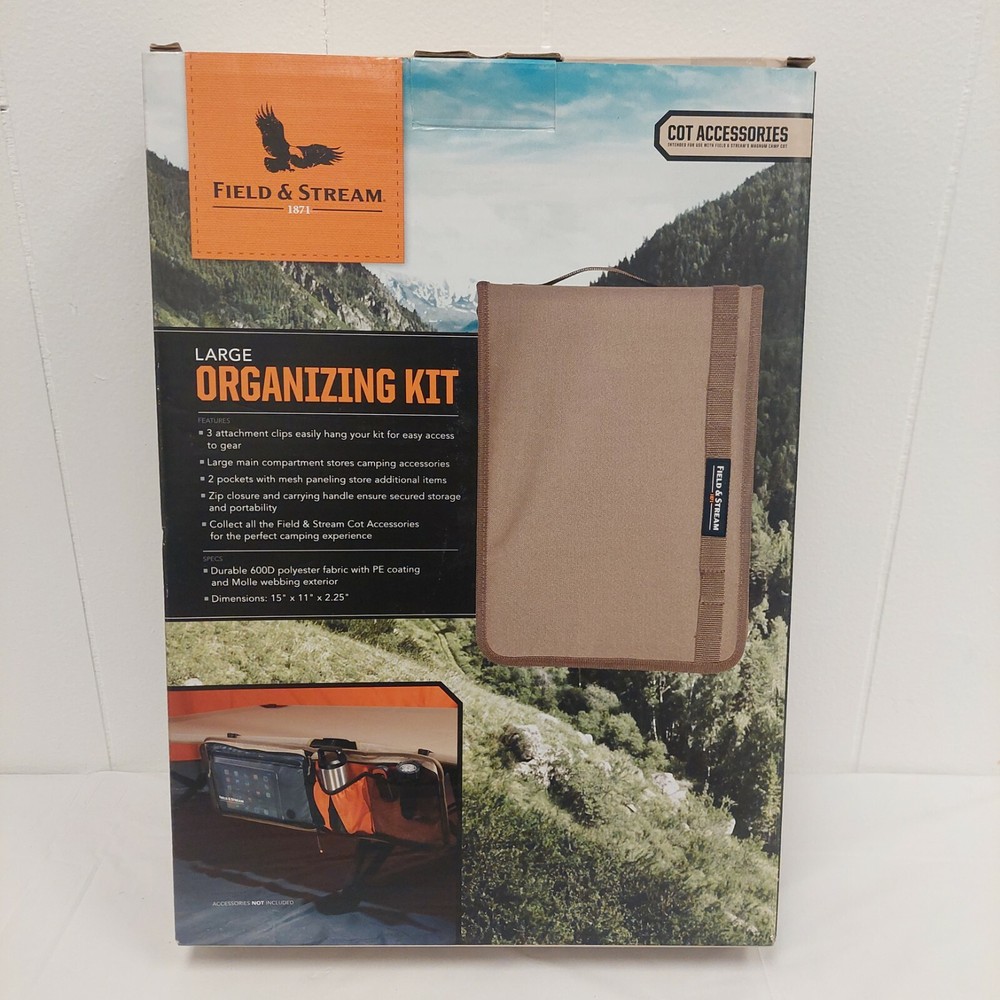 Field & Stream Large Organizing Kit for Camping Cot