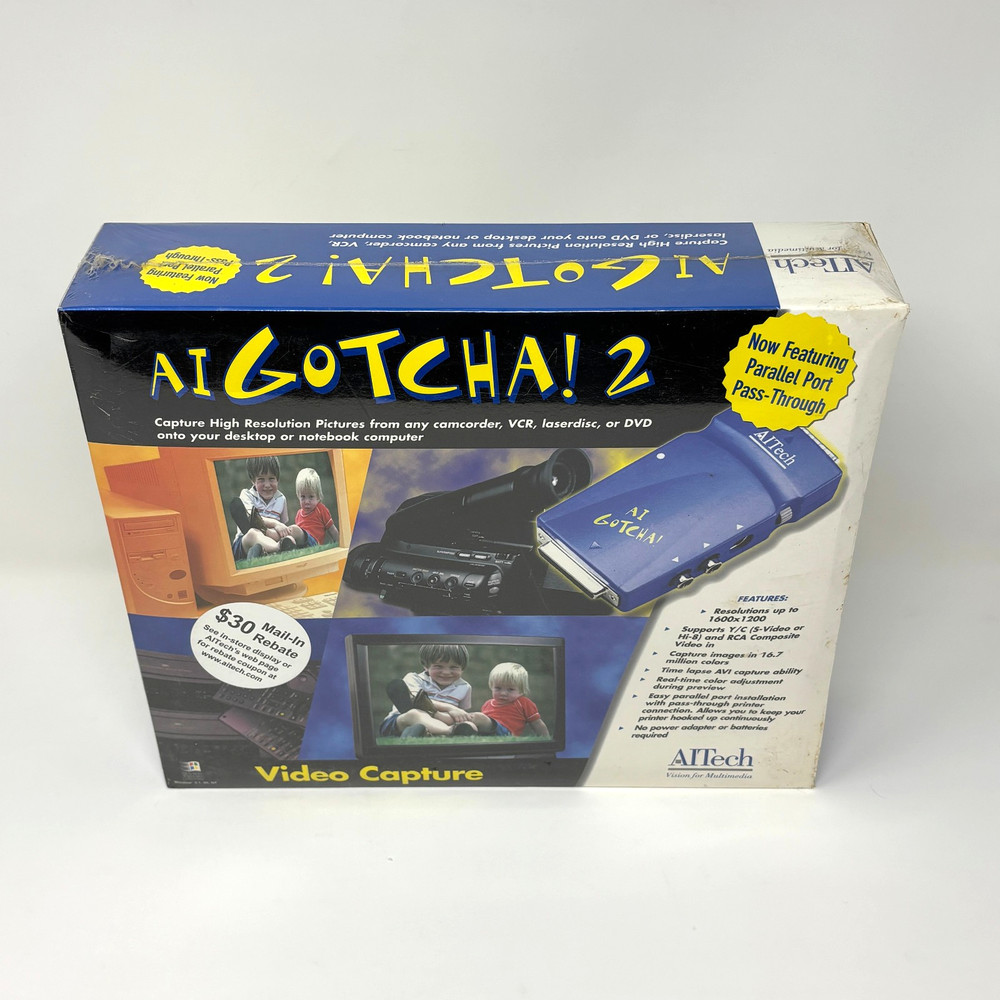 New SEALED AI Gotcha! 2 Image Capture Device - AITech