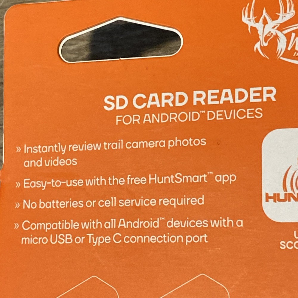 Wildgame Innovations SD Card Reader for Android Devices USB TYPE C and Micro USB