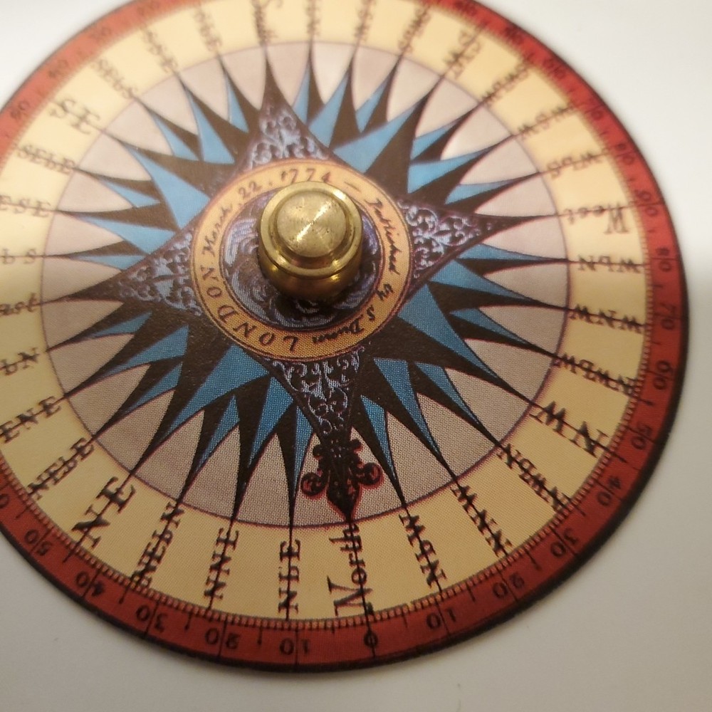 Brass Dry Card Compass