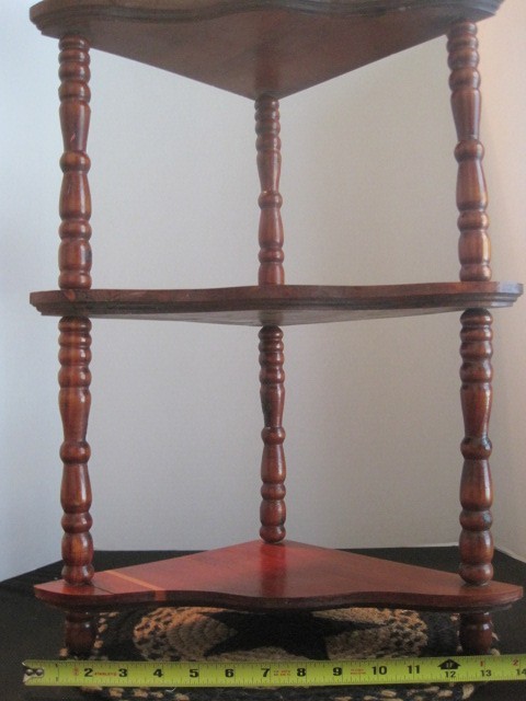 Wooden Wall Display Shelve