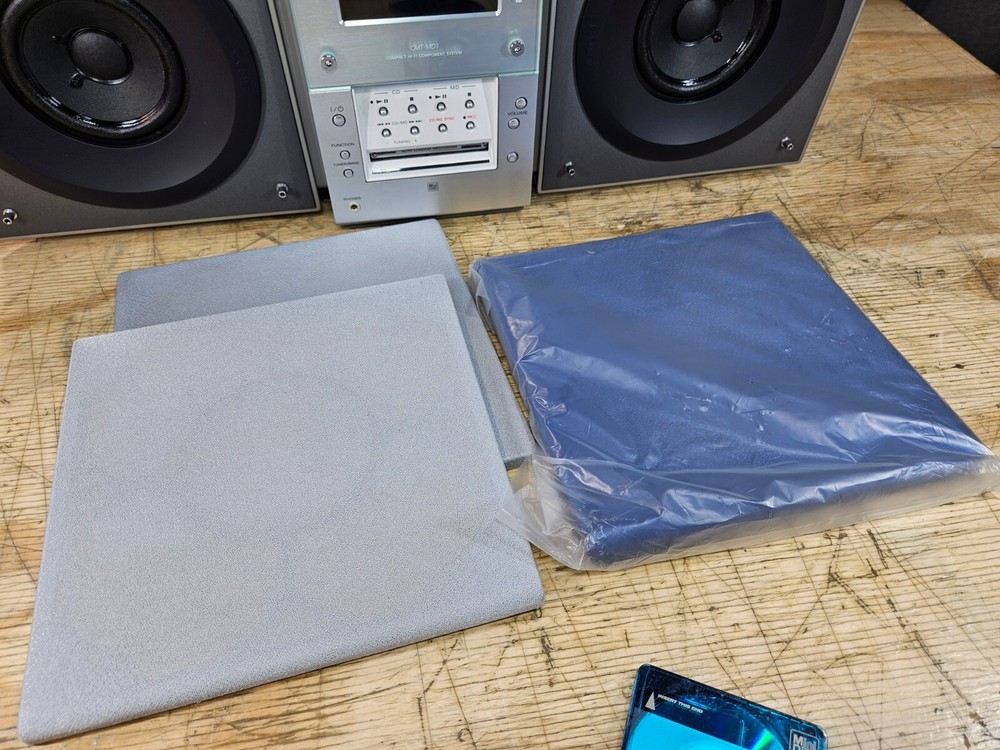 SONY CMT-MD1 Mini Disk Stereo System - VIDEO DEMO! 🎥📺✅