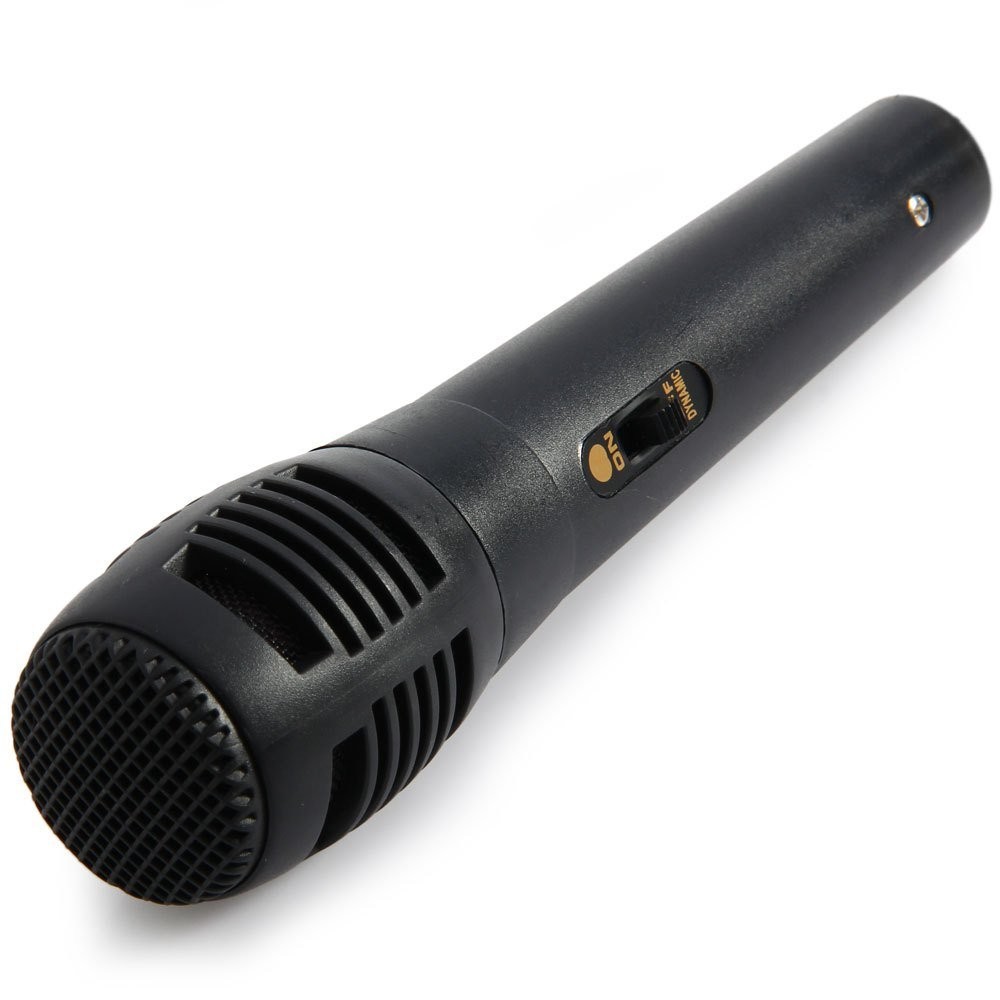 Karaoke Singing Machine Microphone System Unidirectional Dynamic Black