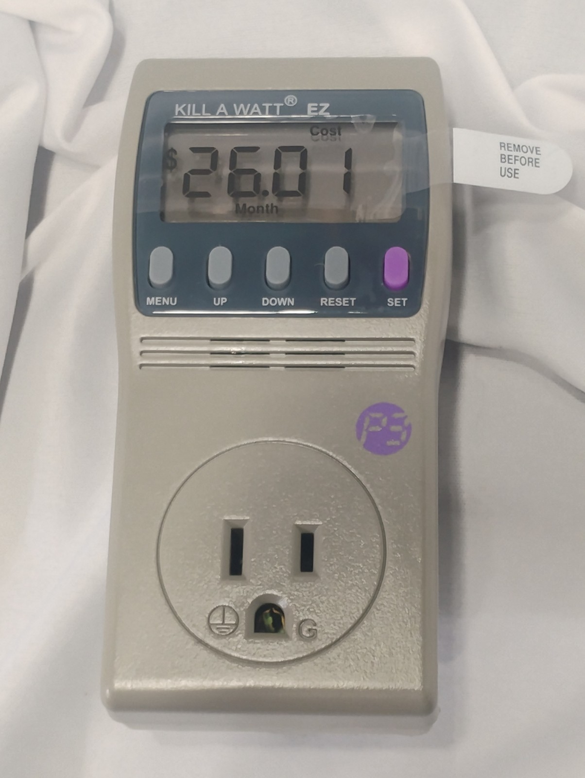 Kill A Watt EZ P4460 Electricity Usage Monitor Power Meter TESTED & WORKING