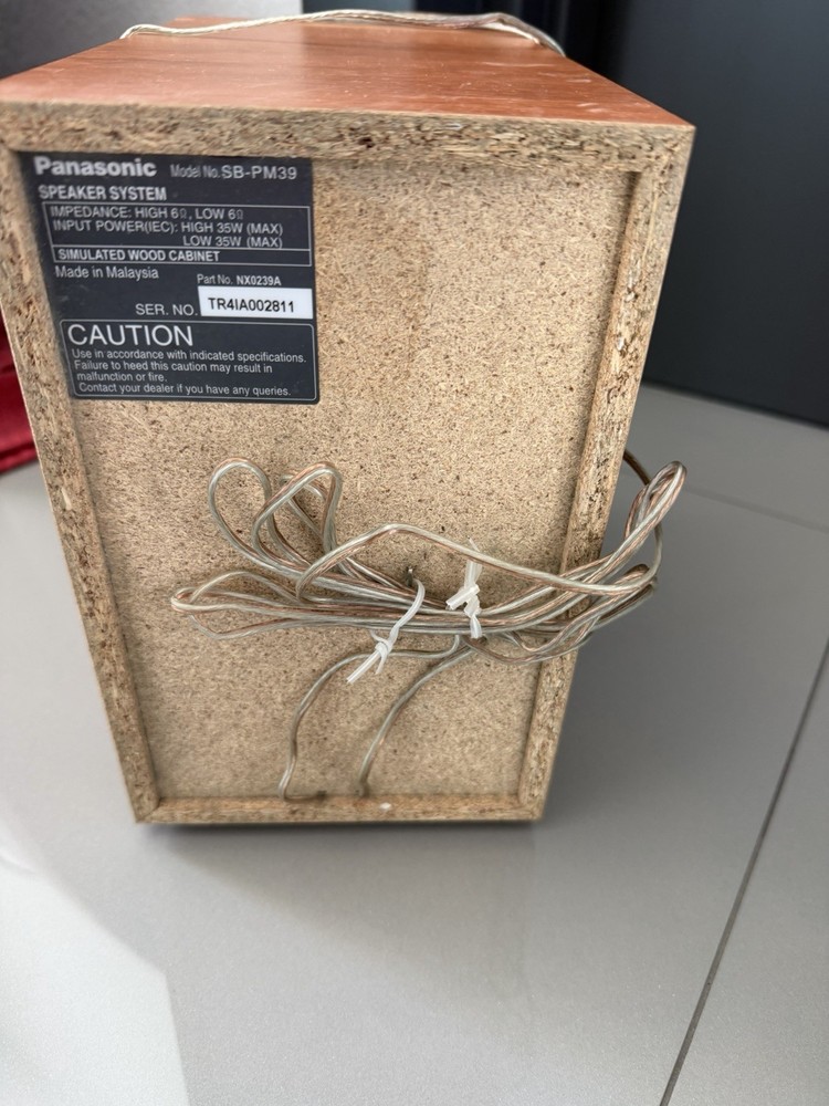 Panasonic SC-PM39D 5 Disc Changer Cd Compact Stereo System