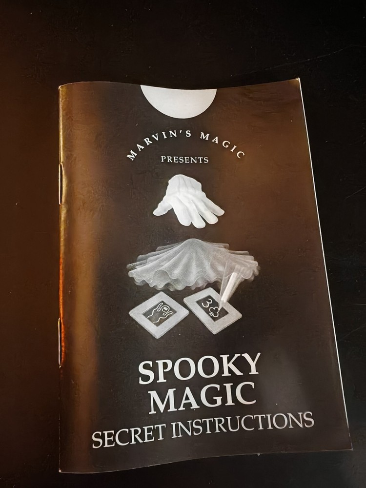 Marvins Magic Spooky Magic and Impossible Solid Through Solid FREE UK POSTAGE