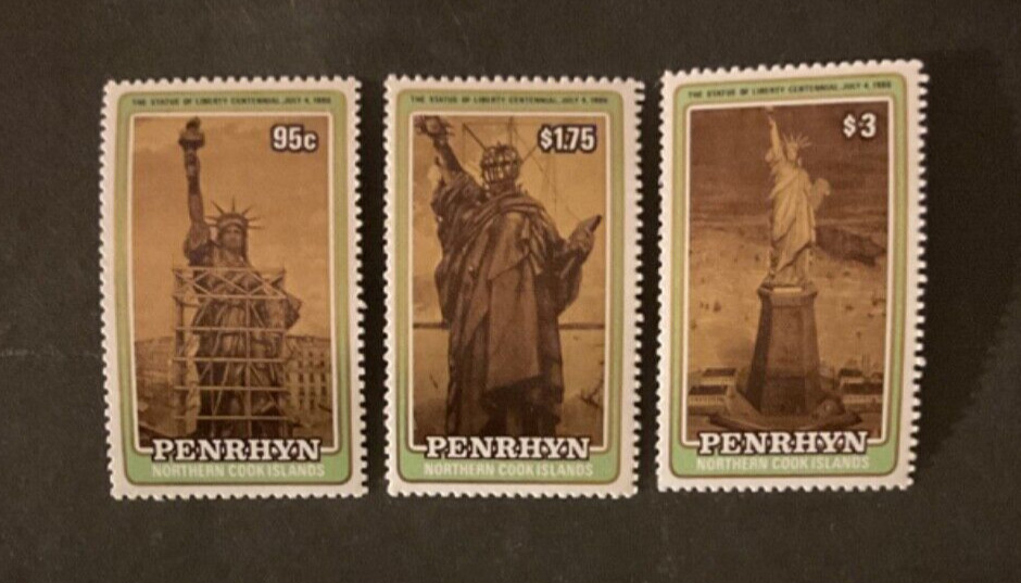 Penrhyn Island Scott #340-2 never hinged