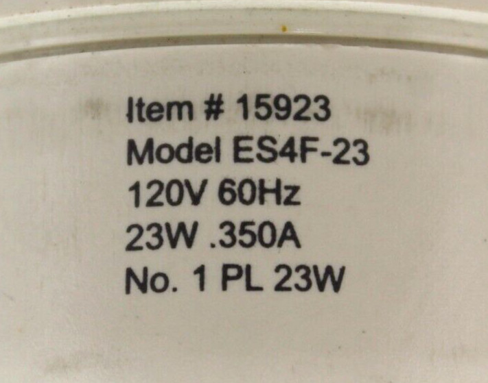 TCP E149698 Model ES4F-23 Lamp Adapter