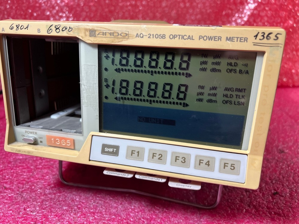 Ando Aq-2105b Optical Power Meter