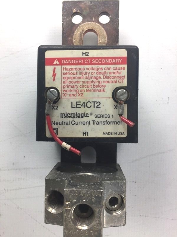Square D LE4CT2 Neutral Current Transformer Series 1