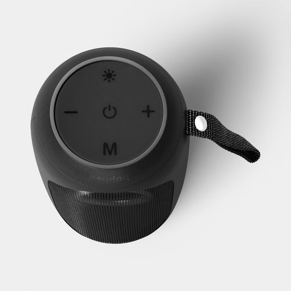 Portable Bluetooth Speaker Black - heyday