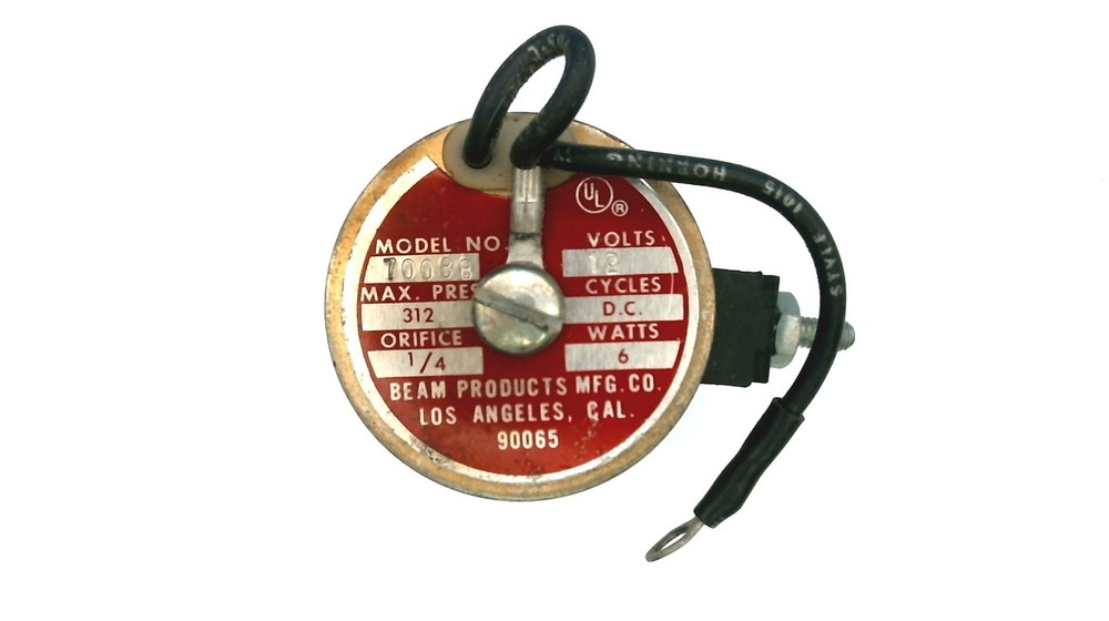 Beam Products 7008B Solenoid - LPG - 12V